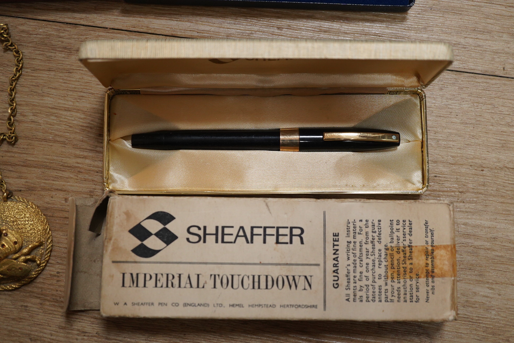 A quantity of various pens including Parker and Sheaffer. Condition - varies